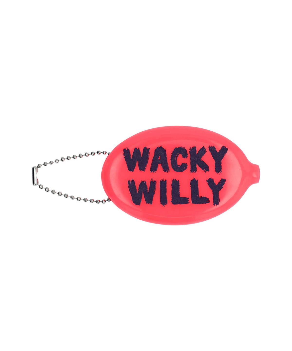 와키윌리(WACKY WILLY) 그래픽 코인 케이스 핑크