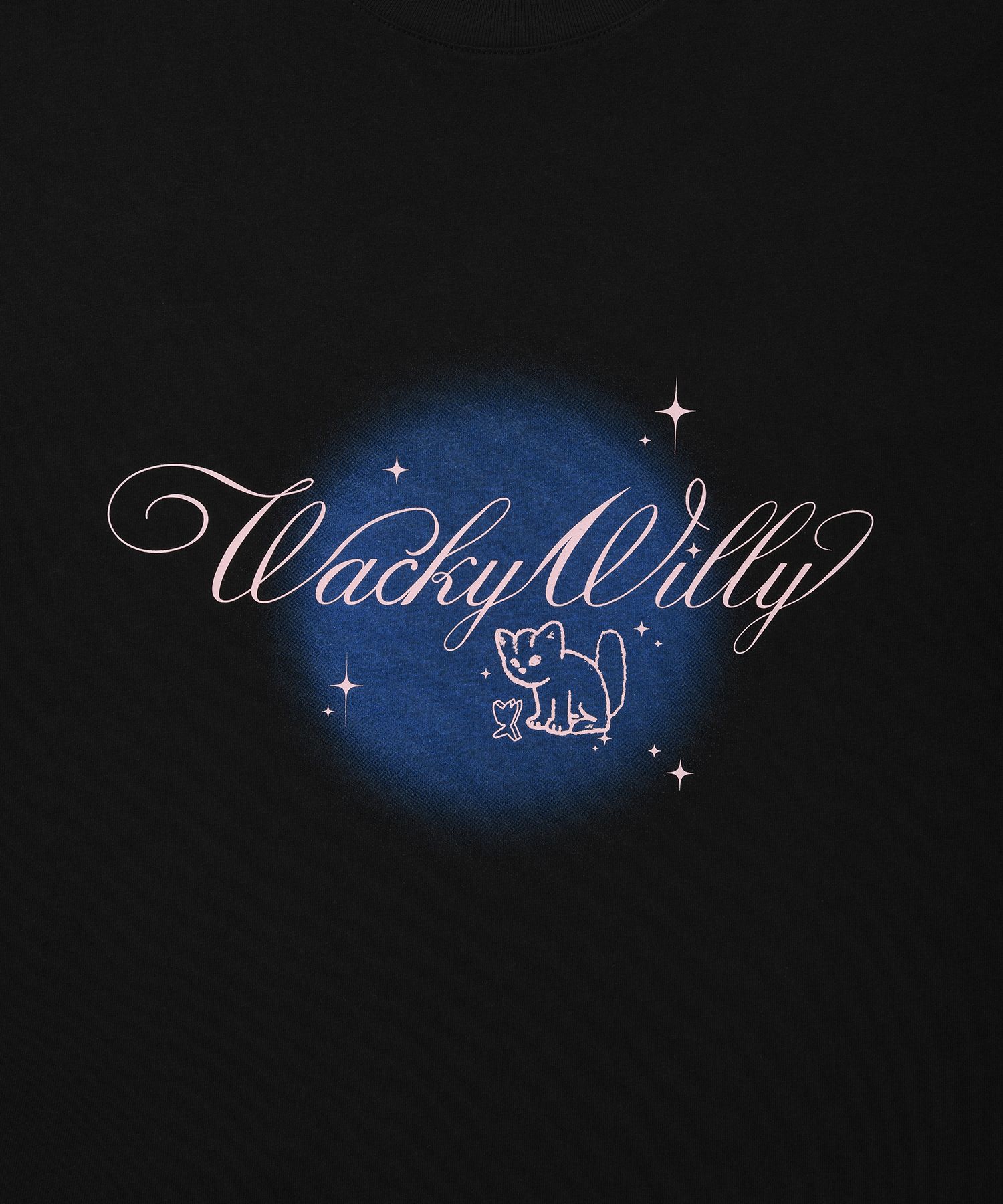 ★Wacky WiLLy★ Shining Leo Shirring Crop Short Sleeve T-Shi MUSINSA | WACKY WILLY Shining Leo Short Sleeve T-Shirt Black