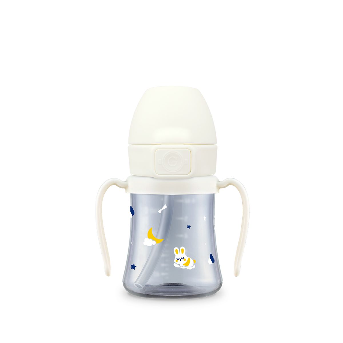 그로미미(GROSMIMI) PPSU 버니버스 200ml 빨대컵 (화이트)