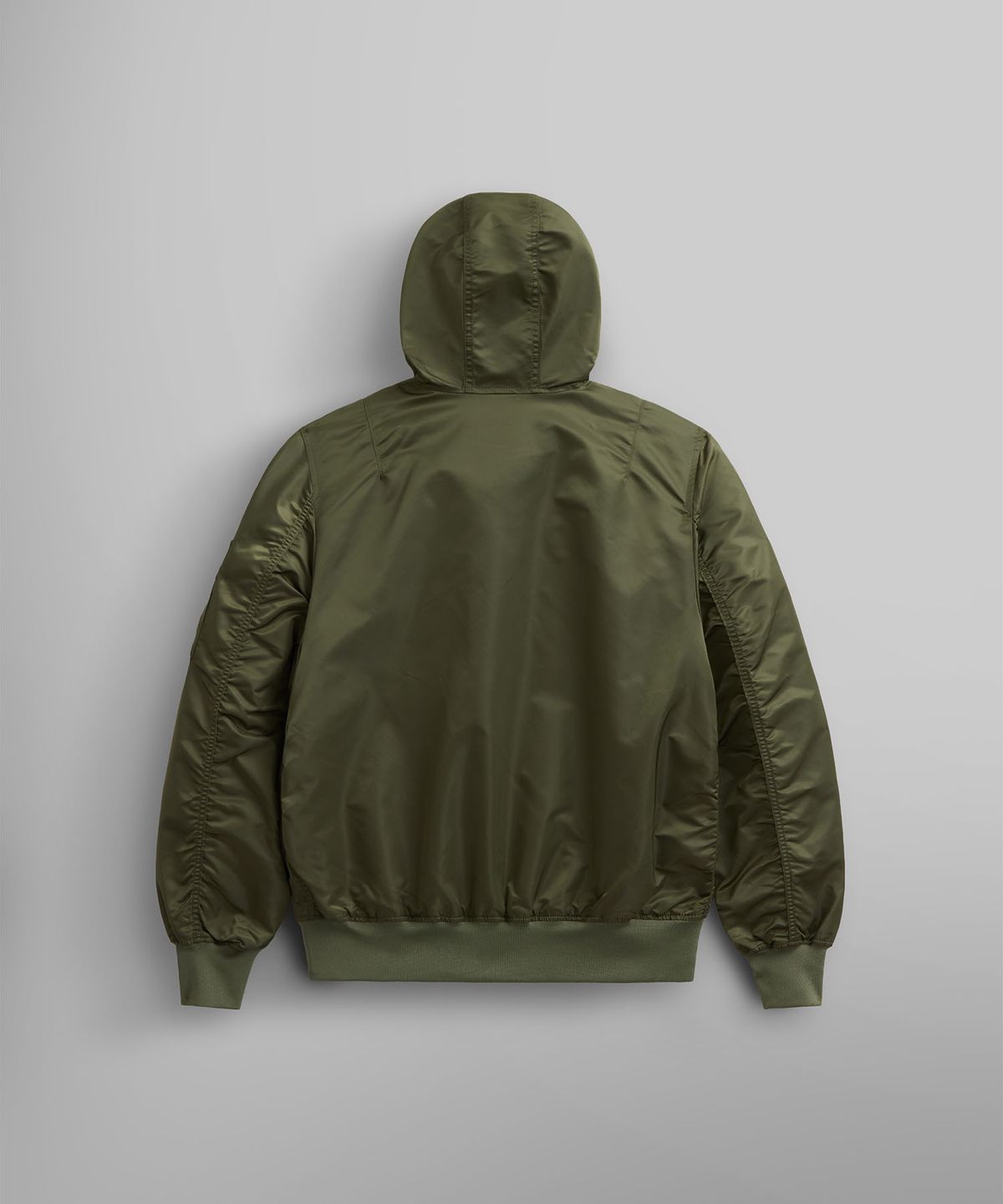 알파 인더스트리(ALPHA INDUSTRIES) L-2B 후디드 GEN II 플라이트 자켓 OG-107 그린