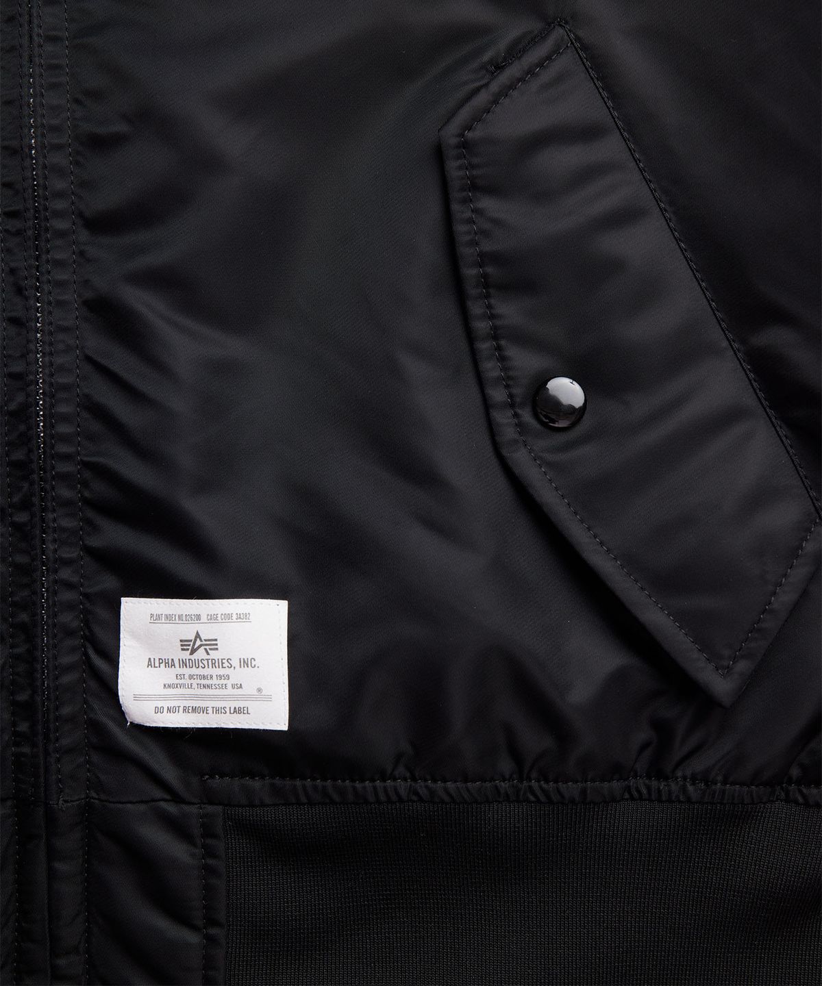 알파 인더스트리(ALPHA INDUSTRIES) L-2B 후디드 GEN II 플라이트 자켓 블랙