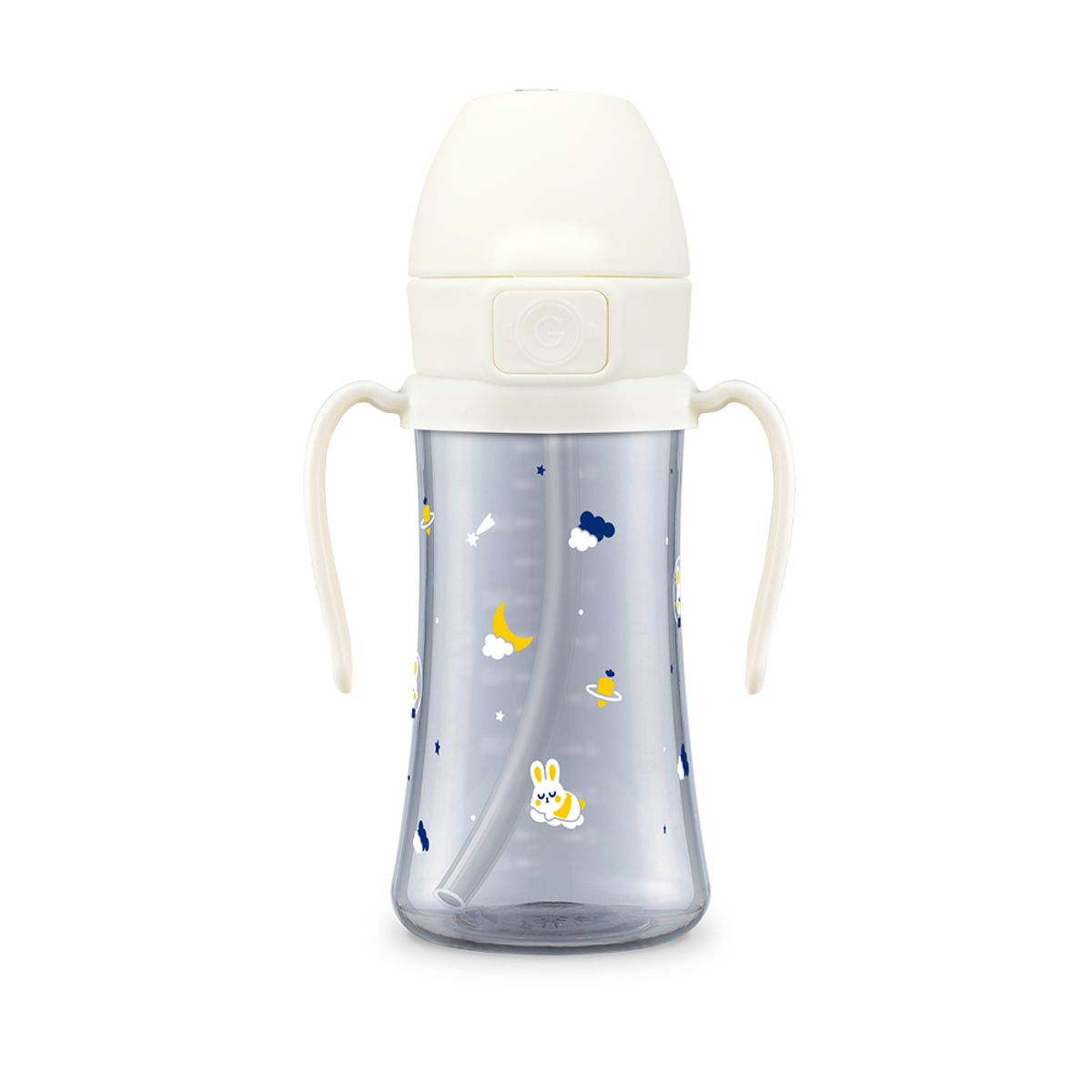 그로미미(GROSMIMI) PPSU 버니버스 300ml 빨대컵 (화이트)