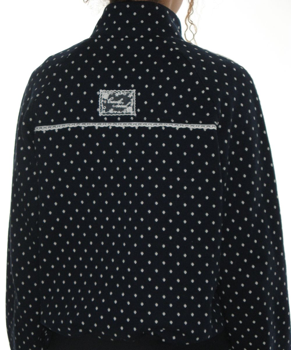 ★CRANK★ROSE DOT TRACK JACKET_NAVY★正規品/韓国直送料込 MUSINSA | CRANK Rose Dot Track Jacket_Navy