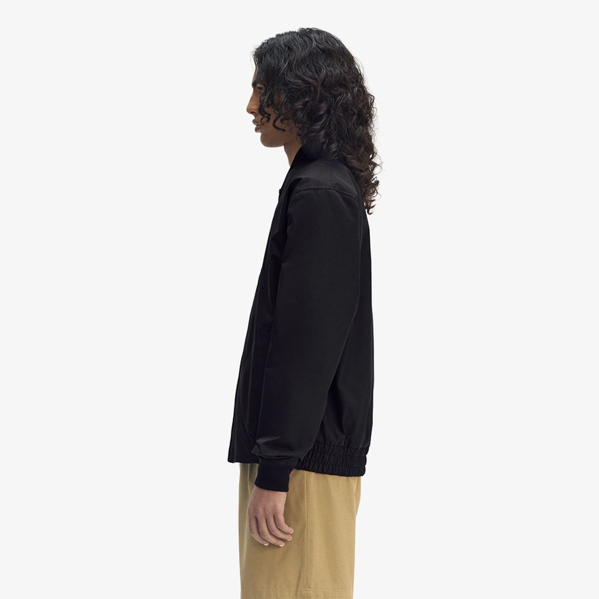 프레드페리(FRED PERRY) [Made in England] 테니스 보머 재킷 - 네이비 AFPM2519037-795