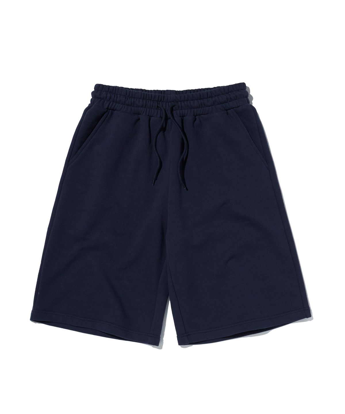 스웨이드(SUADE) WIDE SWEAT SHORTS [NAVY]