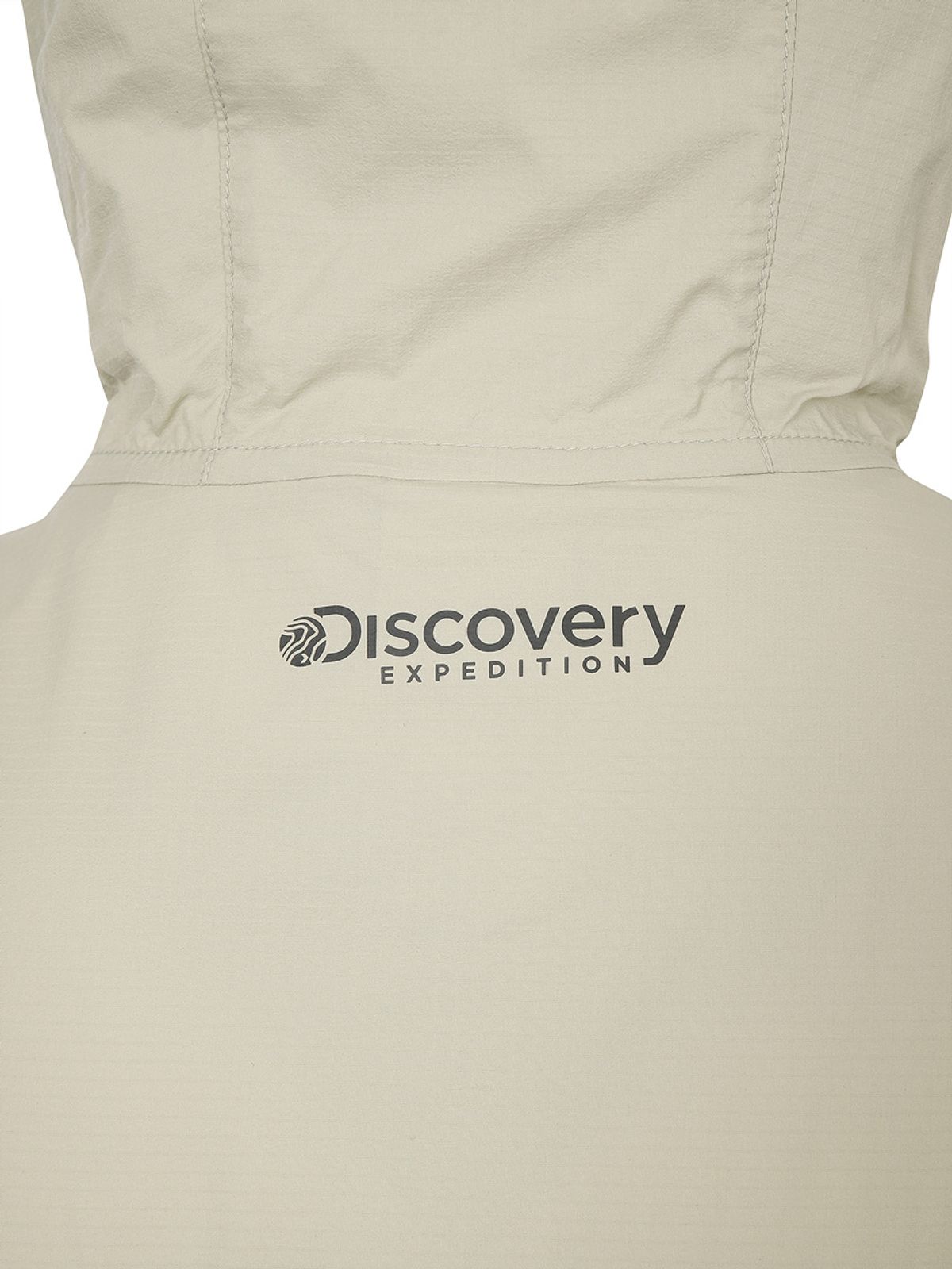 디스커버리 익스페디션(DISCOVERY EXPEDITION) 프레시벤트 폴튼 하이브리드 반팔 아노락 (L/BEIGE)