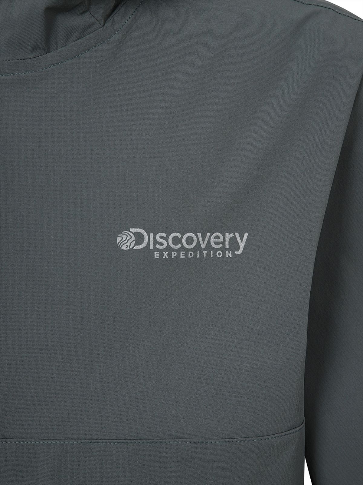 디스커버리 익스페디션(DISCOVERY EXPEDITION) 프레시벤트 폴튼 트레이닝 반팔 아노락 (D/GREY)