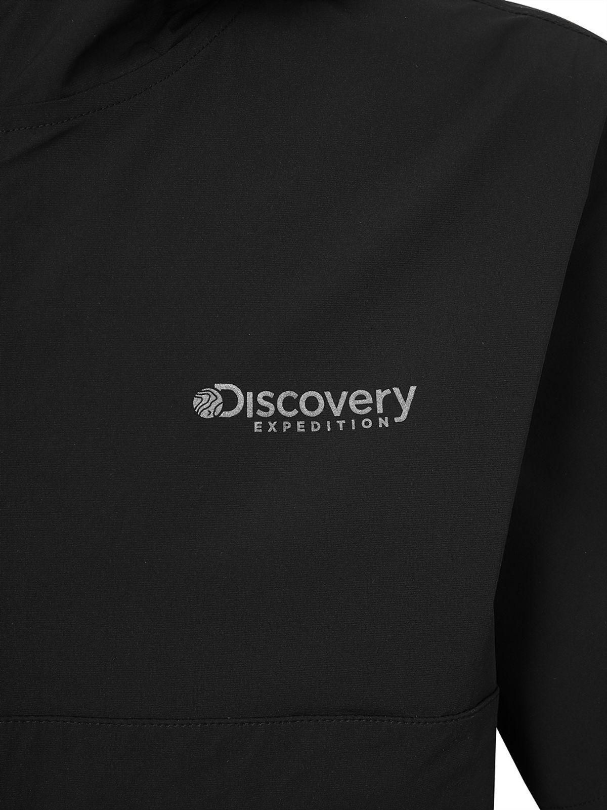 디스커버리 익스페디션(DISCOVERY EXPEDITION) 프레시벤트 폴튼 트레이닝 반팔 아노락 (BLACK)