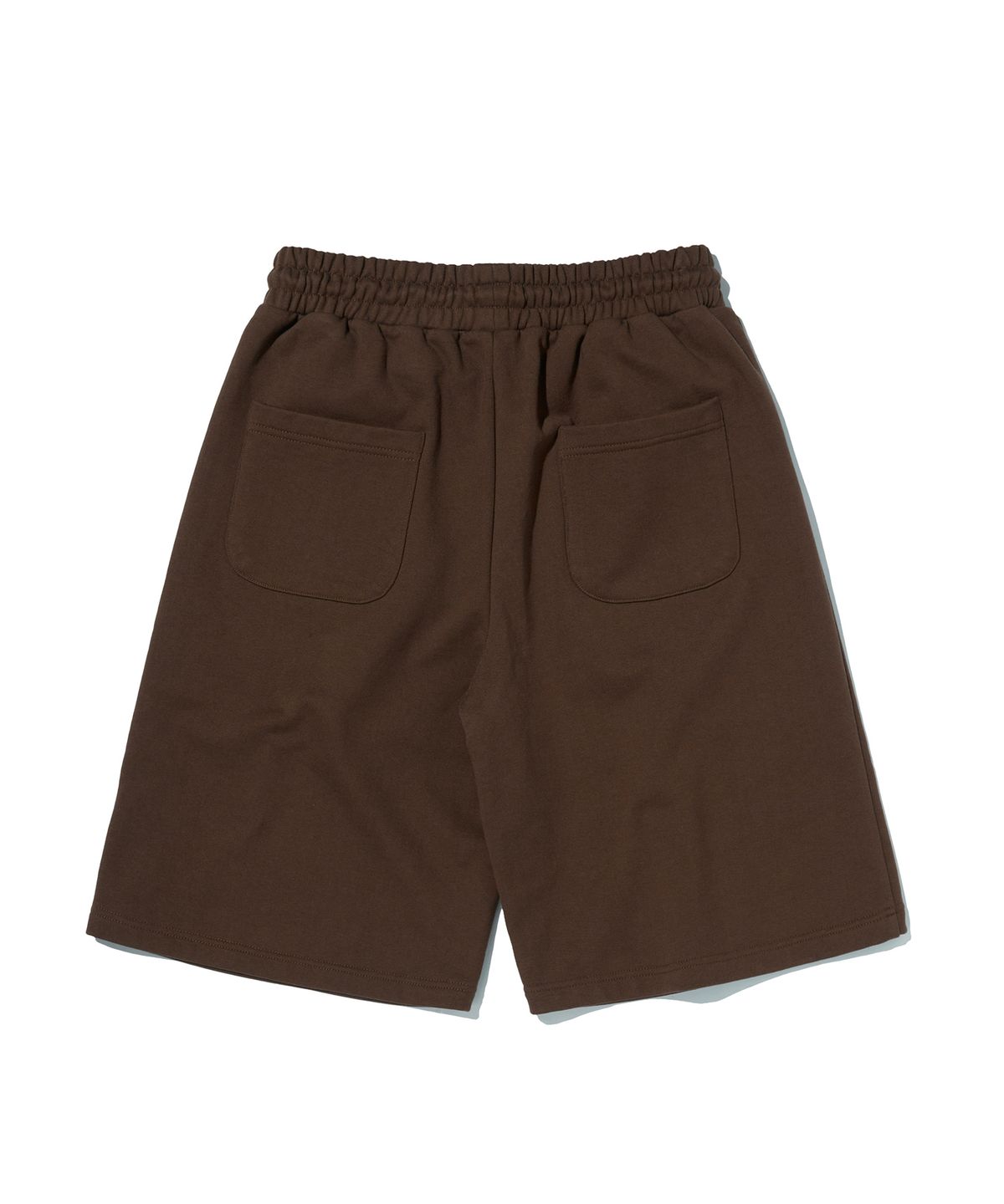 스웨이드(SUADE) WIDE SWEAT SHORTS [BROWN]