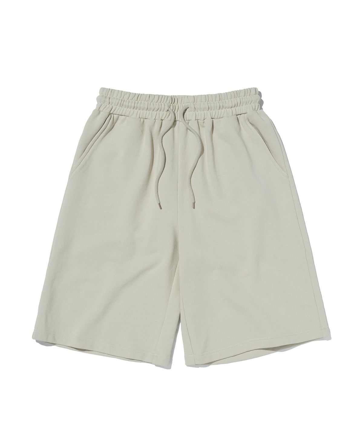 스웨이드(SUADE) WIDE SWEAT SHORTS [IVORY]