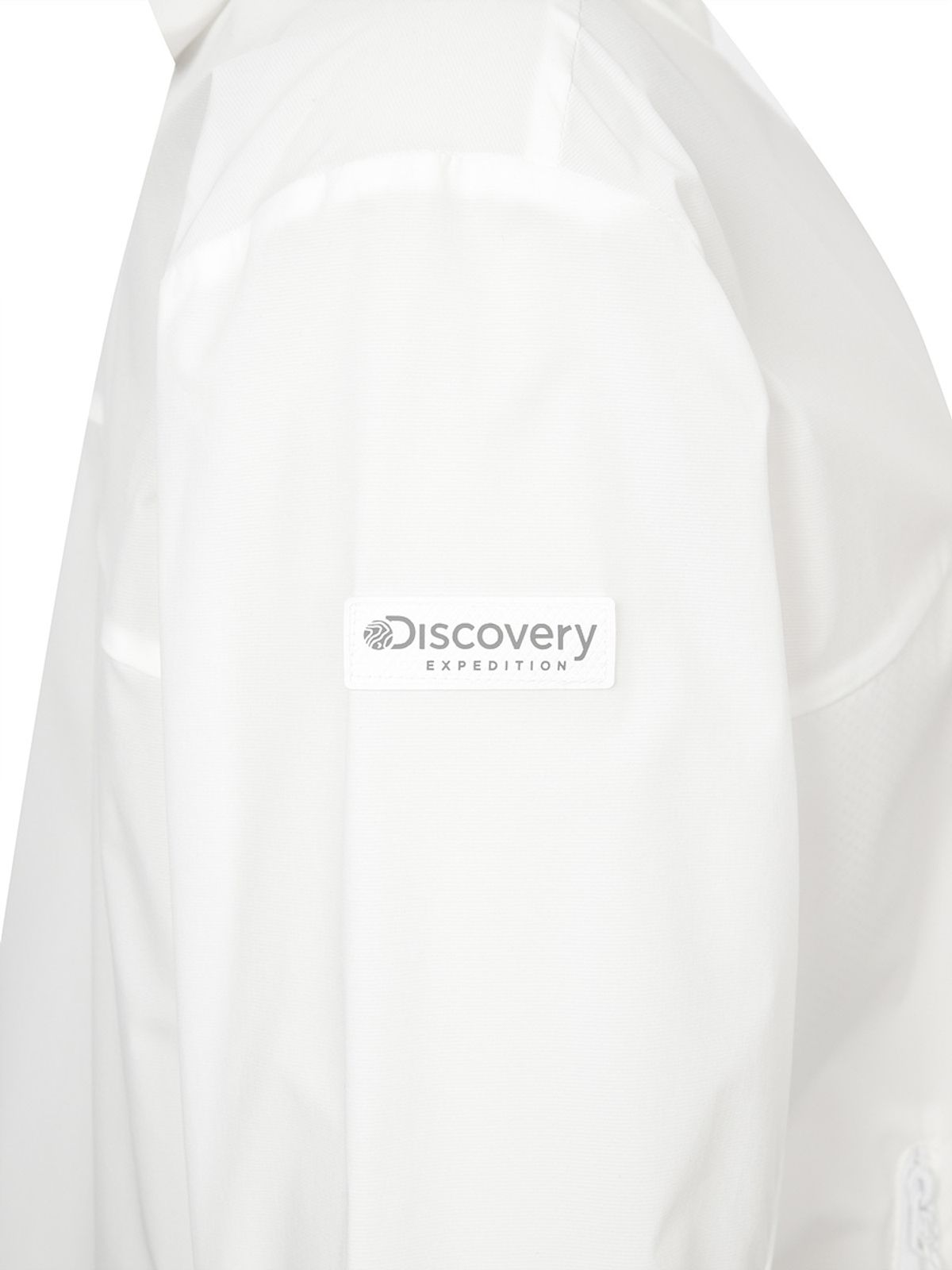 디스커버리 익스페디션(DISCOVERY EXPEDITION) 프레시벤트 여성 컬러블럭 크롭 바람막이 (WHITE)