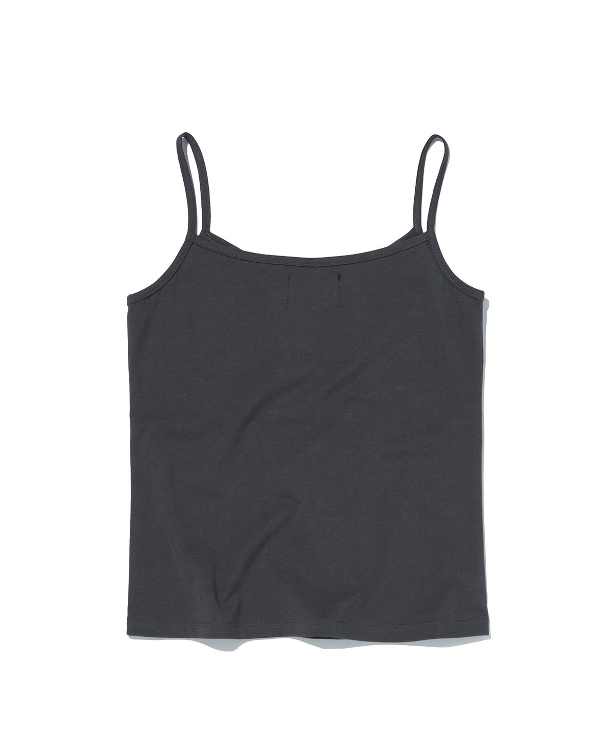 스웨이드(SUADE) BASIC CROP SLEEVELESS [CHARCOAL GRAY]