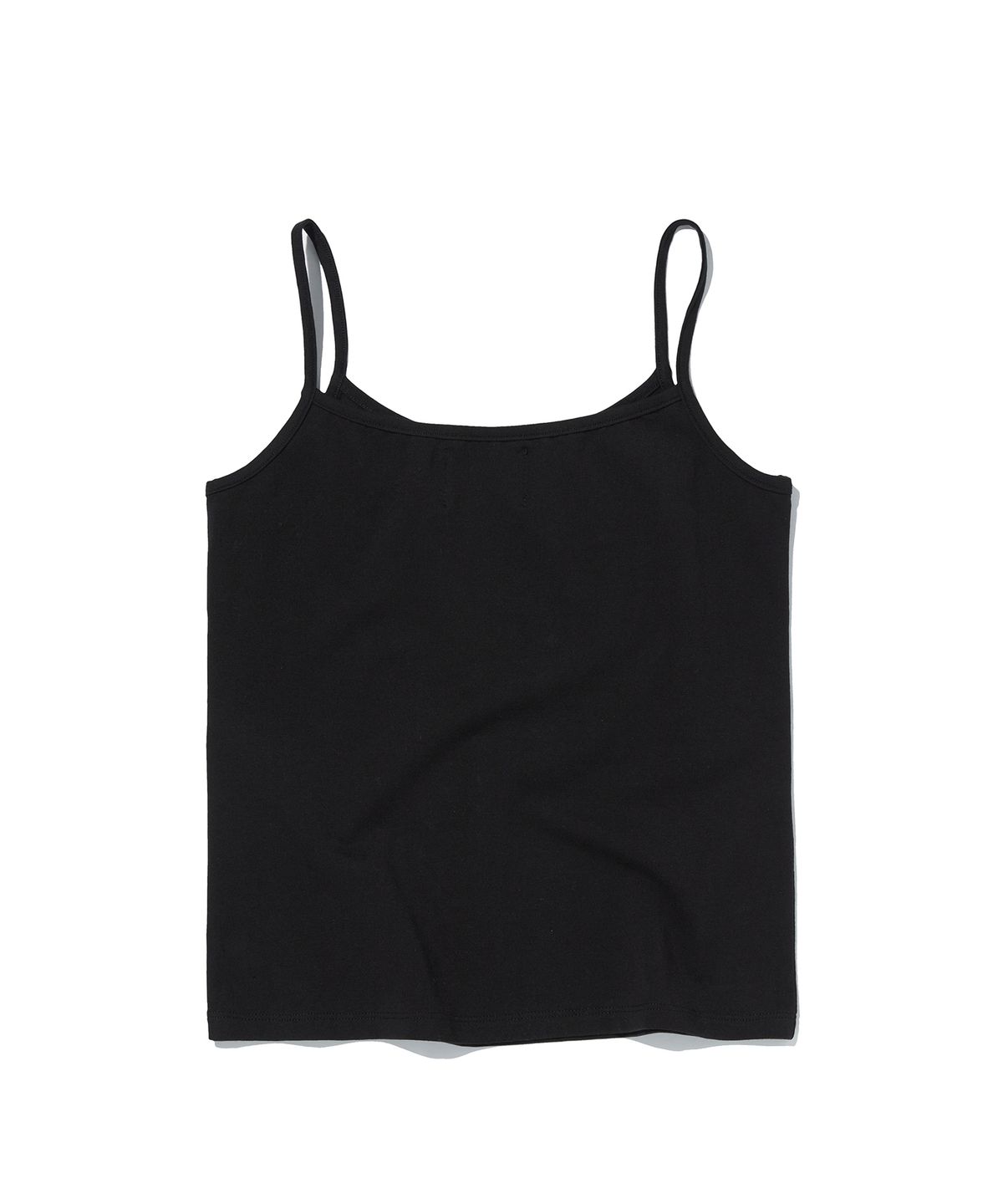 스웨이드(SUADE) BASIC CROP SLEEVELESS [BLACK]