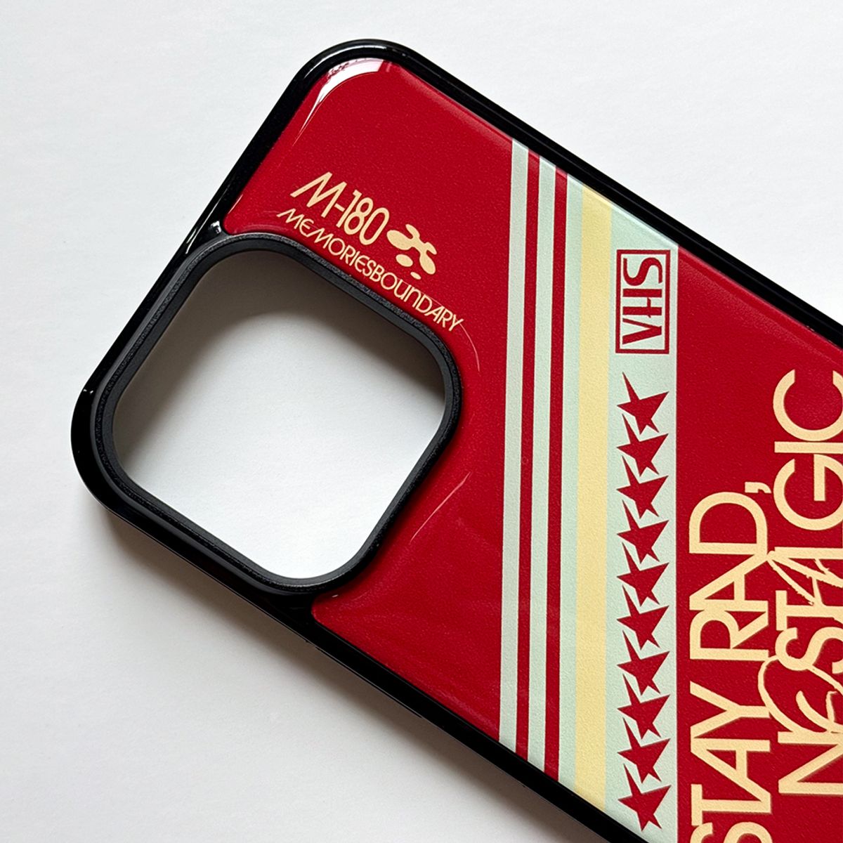 메모리즈바운더리(MEMORIESBOUNDARY) Nostalgic Vibes Retro VHS Phone Case (Ver.5) (Epoxy)