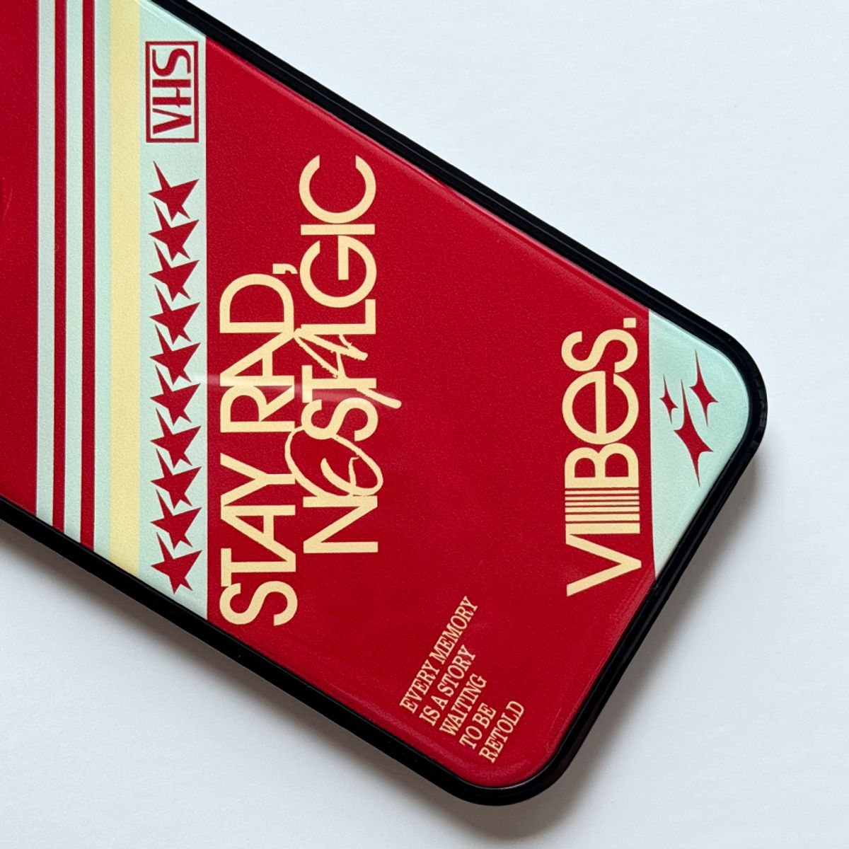 메모리즈바운더리(MEMORIESBOUNDARY) Nostalgic Vibes Retro VHS Phone Case (Ver.5) (Epoxy)