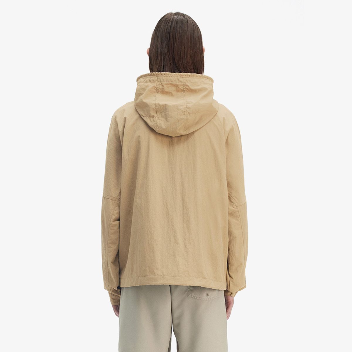 프레드페리(FRED PERRY) [Sport] 크롭 립스탑 파카 - 웜 스톤 AFPM2518572-363
