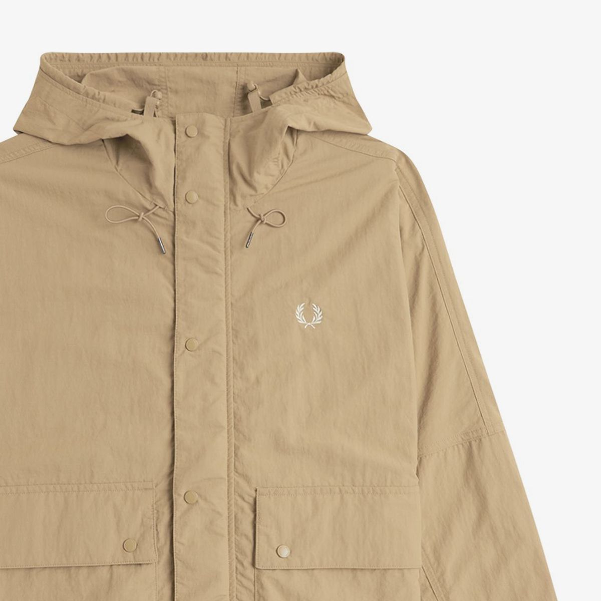 프레드페리(FRED PERRY) [Sport] 크롭 립스탑 파카 - 웜 스톤 AFPM2518572-363