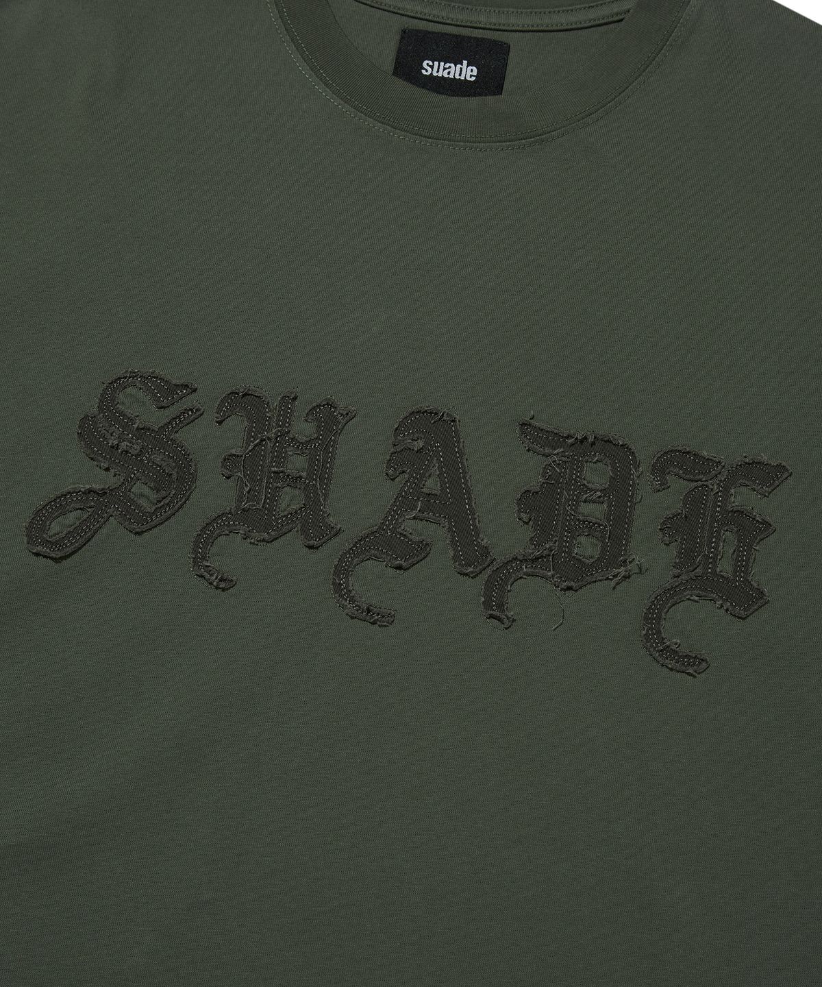 스웨이드(SUADE) CUT OFF TEE [KHAKI]