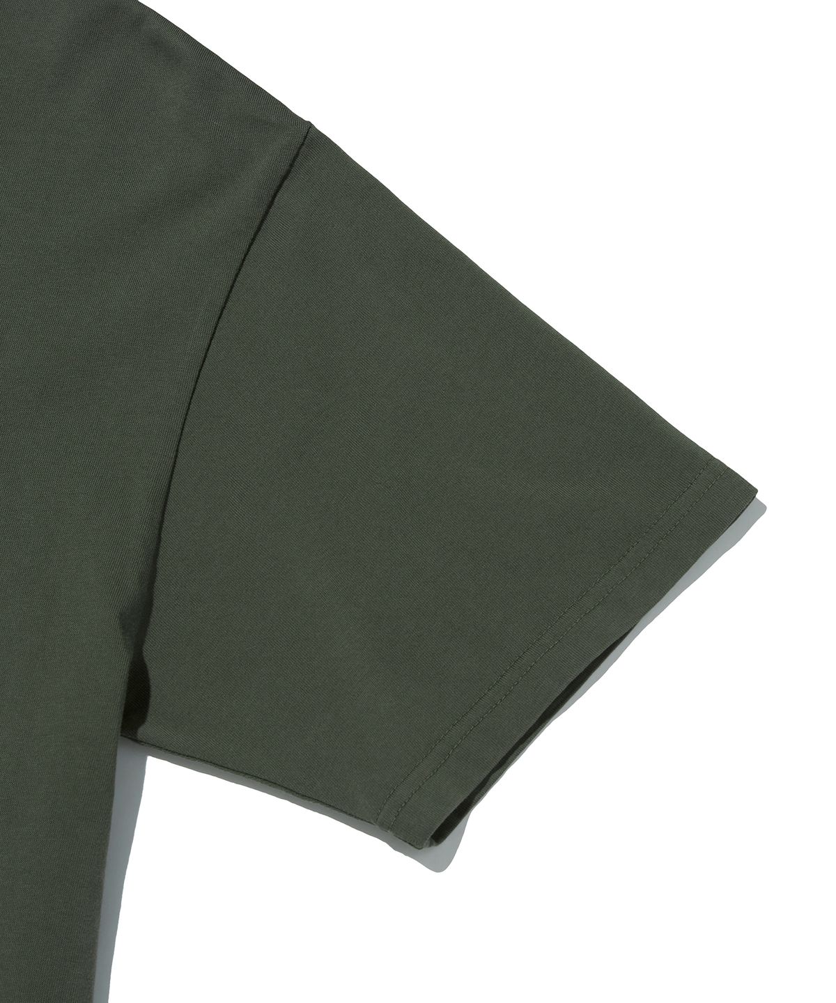 스웨이드(SUADE) CUT OFF TEE [KHAKI]