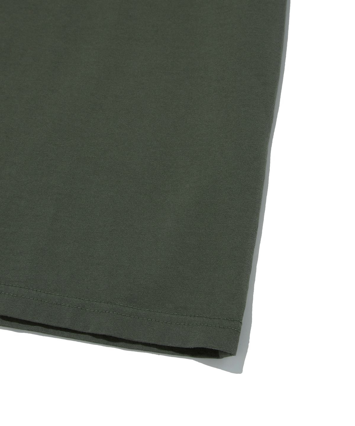 스웨이드(SUADE) CUT OFF TEE [KHAKI]