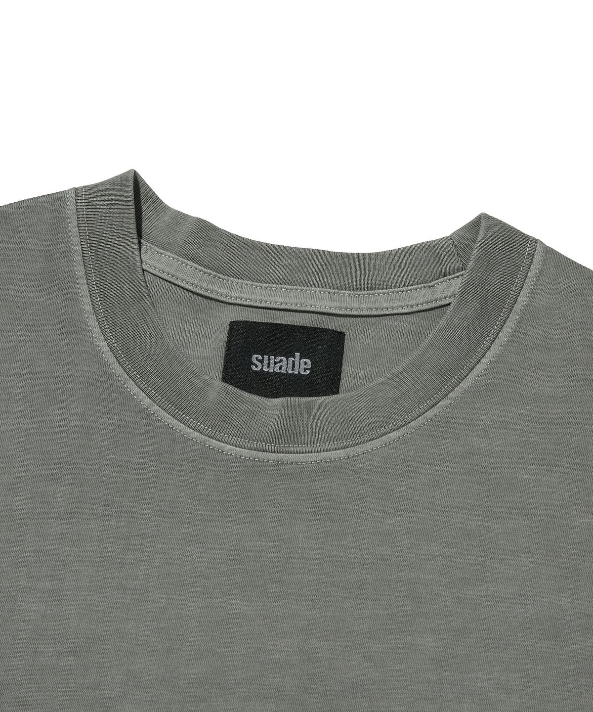 스웨이드(SUADE) CUT OFF TEE [PIGMENT GRAY]