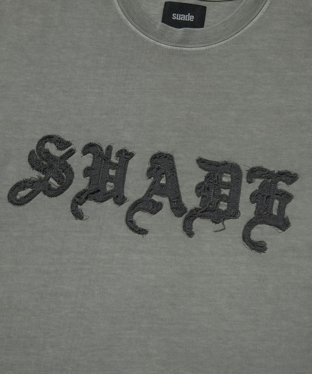 스웨이드(SUADE) CUT OFF TEE [PIGMENT GRAY]