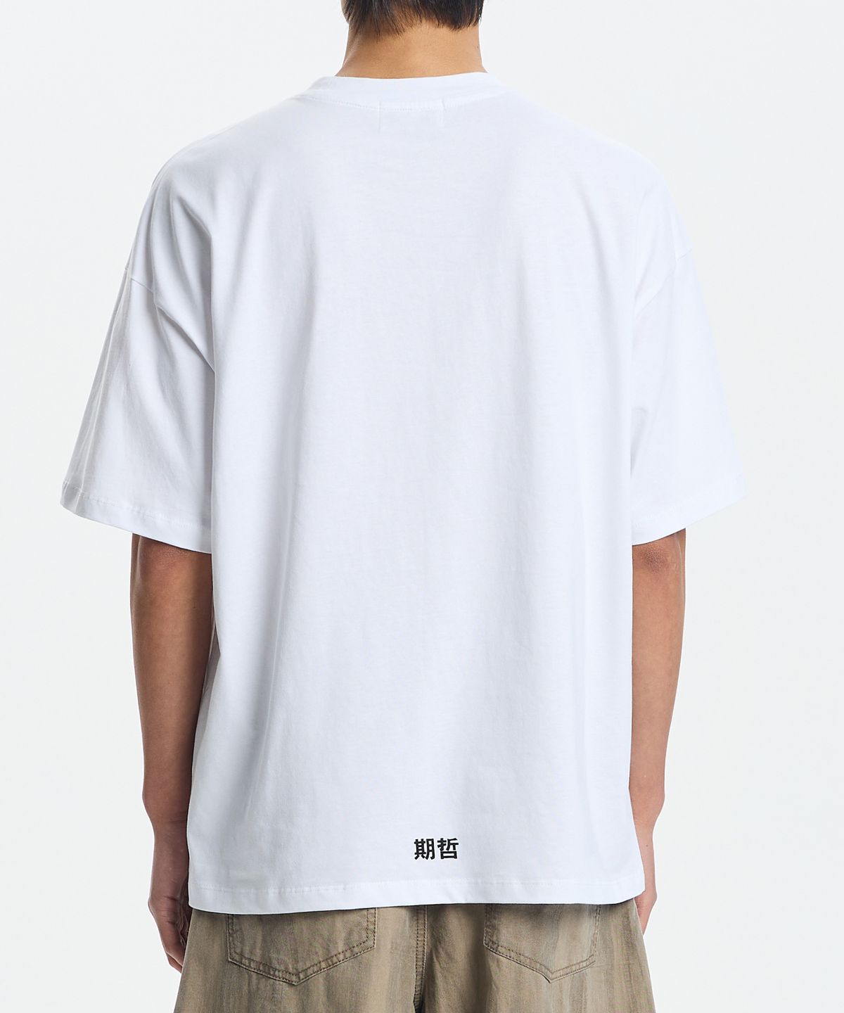 기철(KICHUL) Invention semi over t-shirt (white)