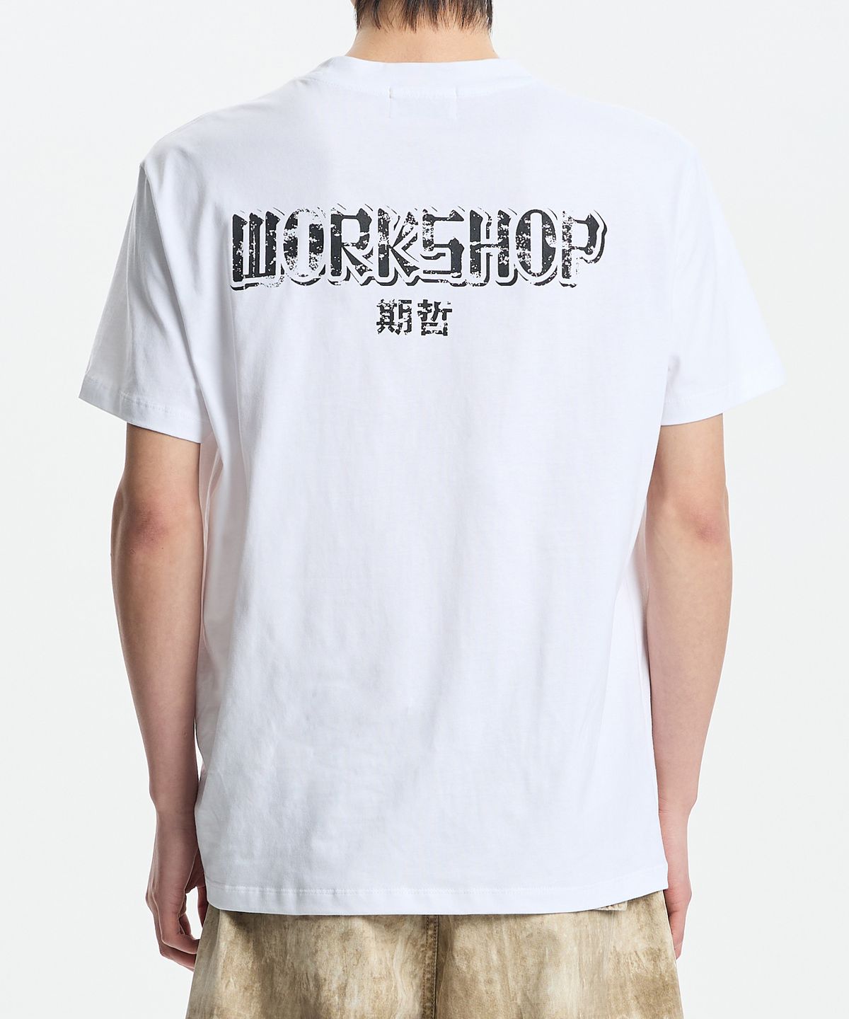 기철(KICHUL) Worker standard t-shirt (white)
