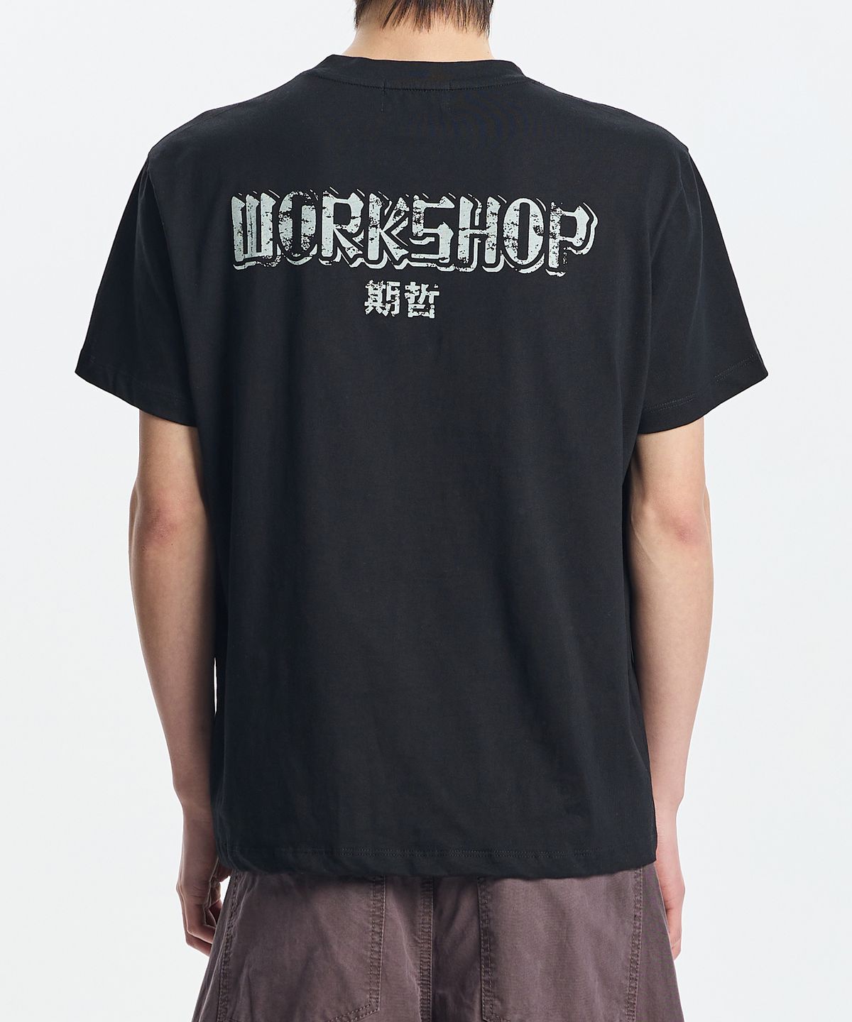 기철(KICHUL) Worker standard t-shirt (black)