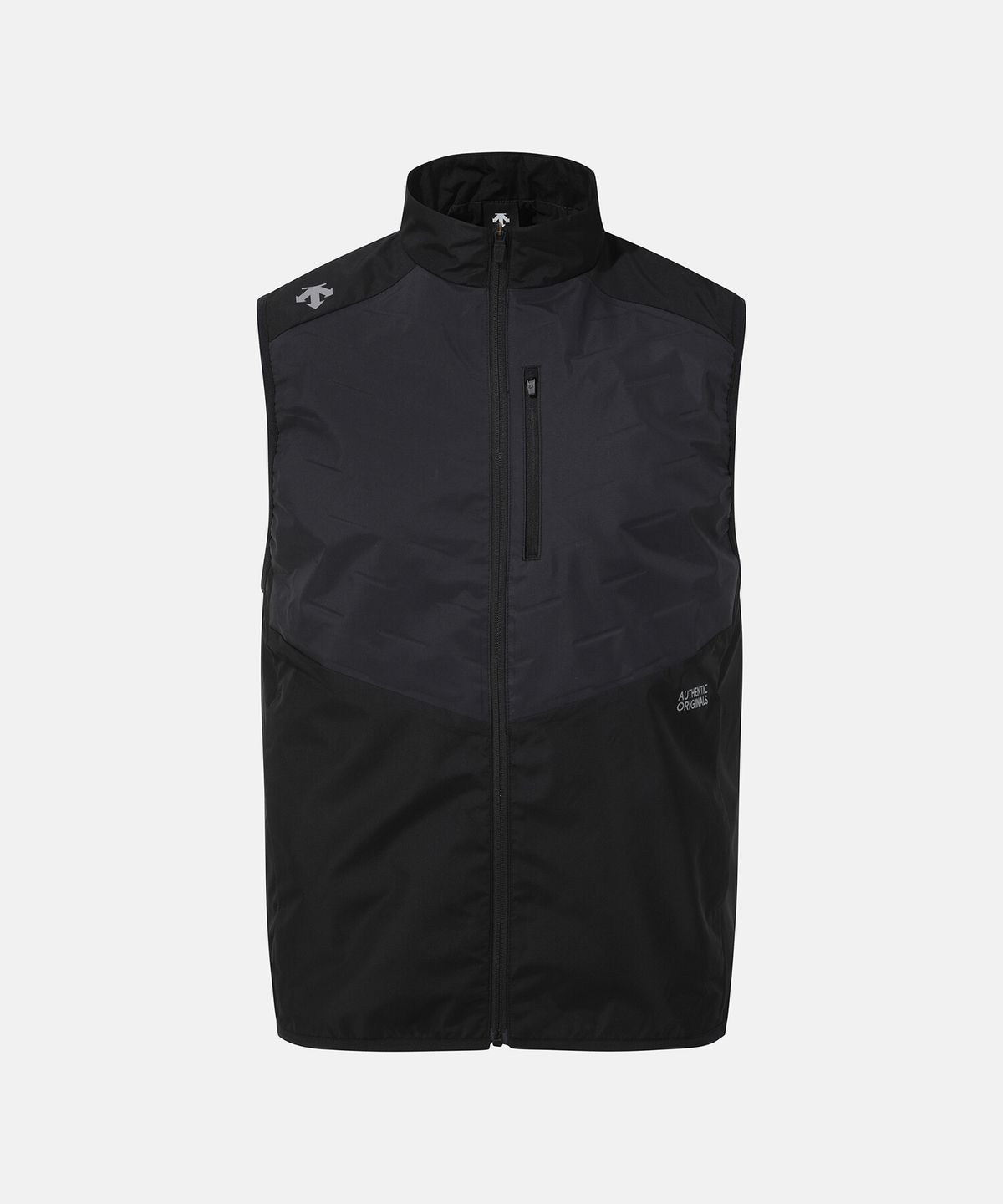 데상트(DESCENTE) [DESCENTE X CVSM] 러닝 카본 베스트 블랙(SQ111RVE22)