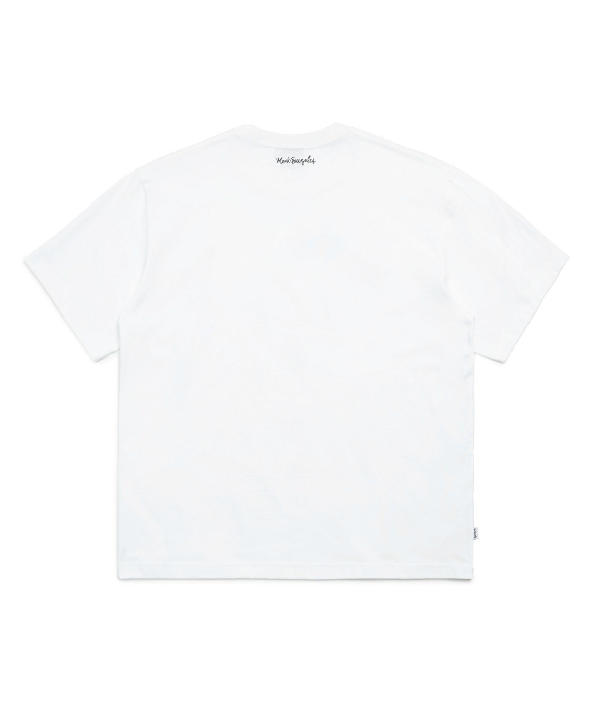 마크곤잘레스(MARK GONZALES) 사인로고 워터 그래픽 반팔 티셔츠 - WHITE
