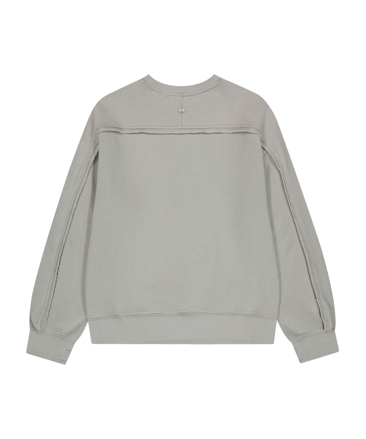 언지미크(UNGIMMICK) RAW SEAM SWEATSHIRT (BEIGE)