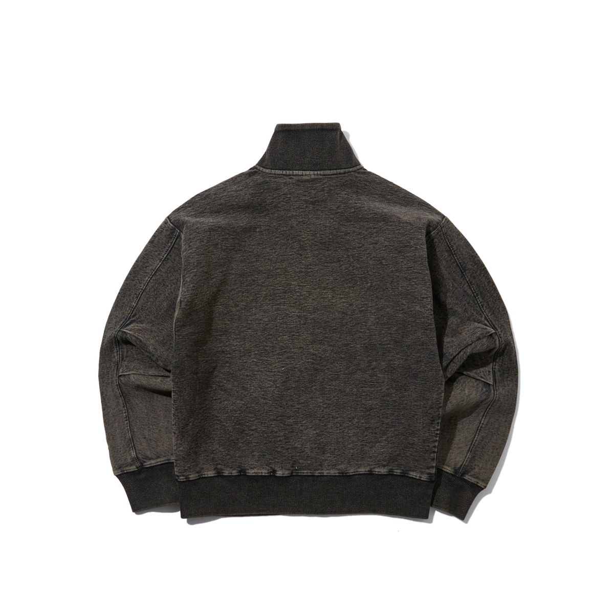 펜필드(PENFIELD) [TRAILWEAR] 우먼즈 페이디드 인디고 크롭 카라 풀집업 브라운_FR1KJ02F