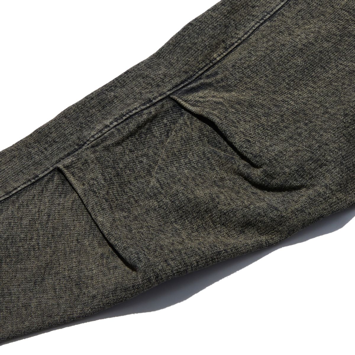 펜필드(PENFIELD) [TRAILWEAR] 우먼즈 페이디드 인디고 크롭 카라 풀집업 브라운_FR1KJ02F
