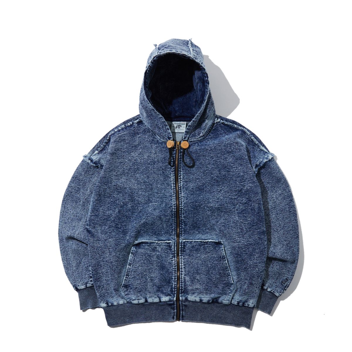 펜필드(PENFIELD) [TRAILWEAR] 페이디드 인디고 풀집업 후드 인디고_FR1KH11U