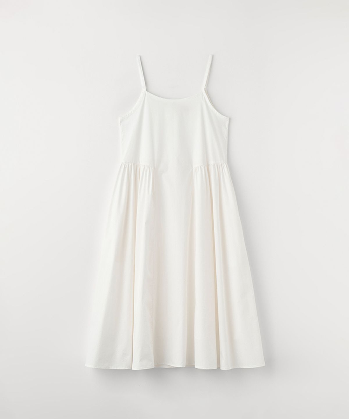 셀리테일즈(CELITAILS) SLEEVELESS COTTON LONG DRESS_IVORY