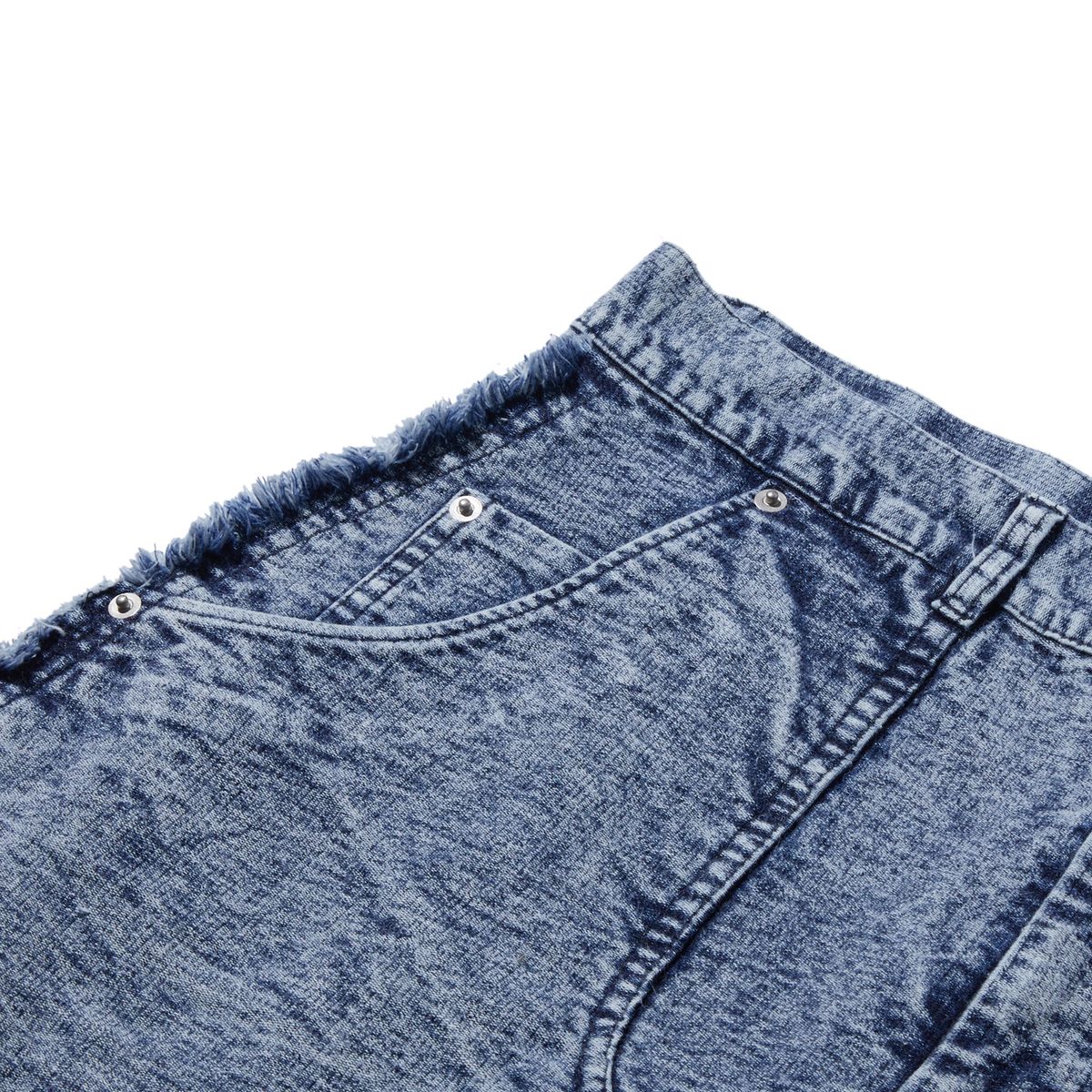펜필드(PENFIELD) [TRAILWEAR] 페이디드 인디고 로우엣지 더블니 팬츠 인디고_FR1KP02U