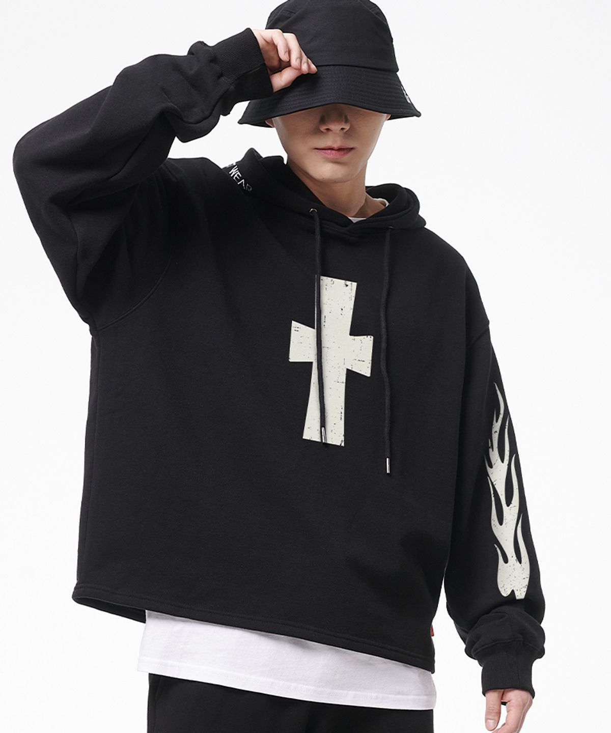 아티스트웨어(ARTISTWEAR) [ATW] 플레임 이지 후드