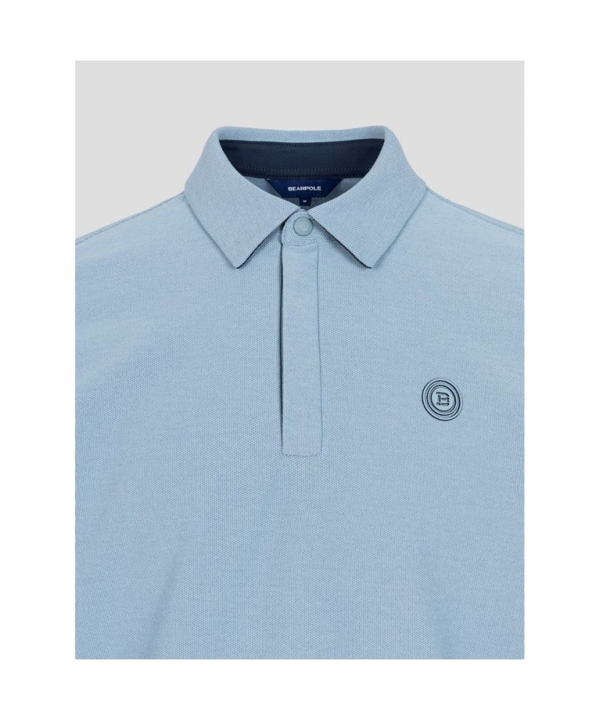 빈폴골프(BEANPOLE GOLF) 남성 반집업 맨투맨 긴팔 티셔츠  블루