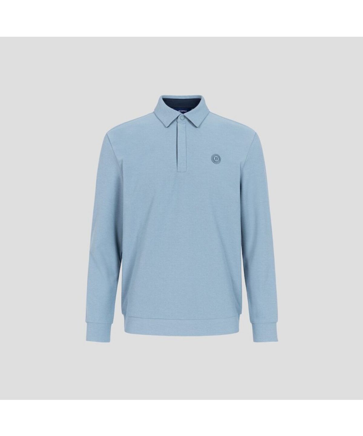 빈폴골프(BEANPOLE GOLF) 남성 반집업 맨투맨 긴팔 티셔츠  블루