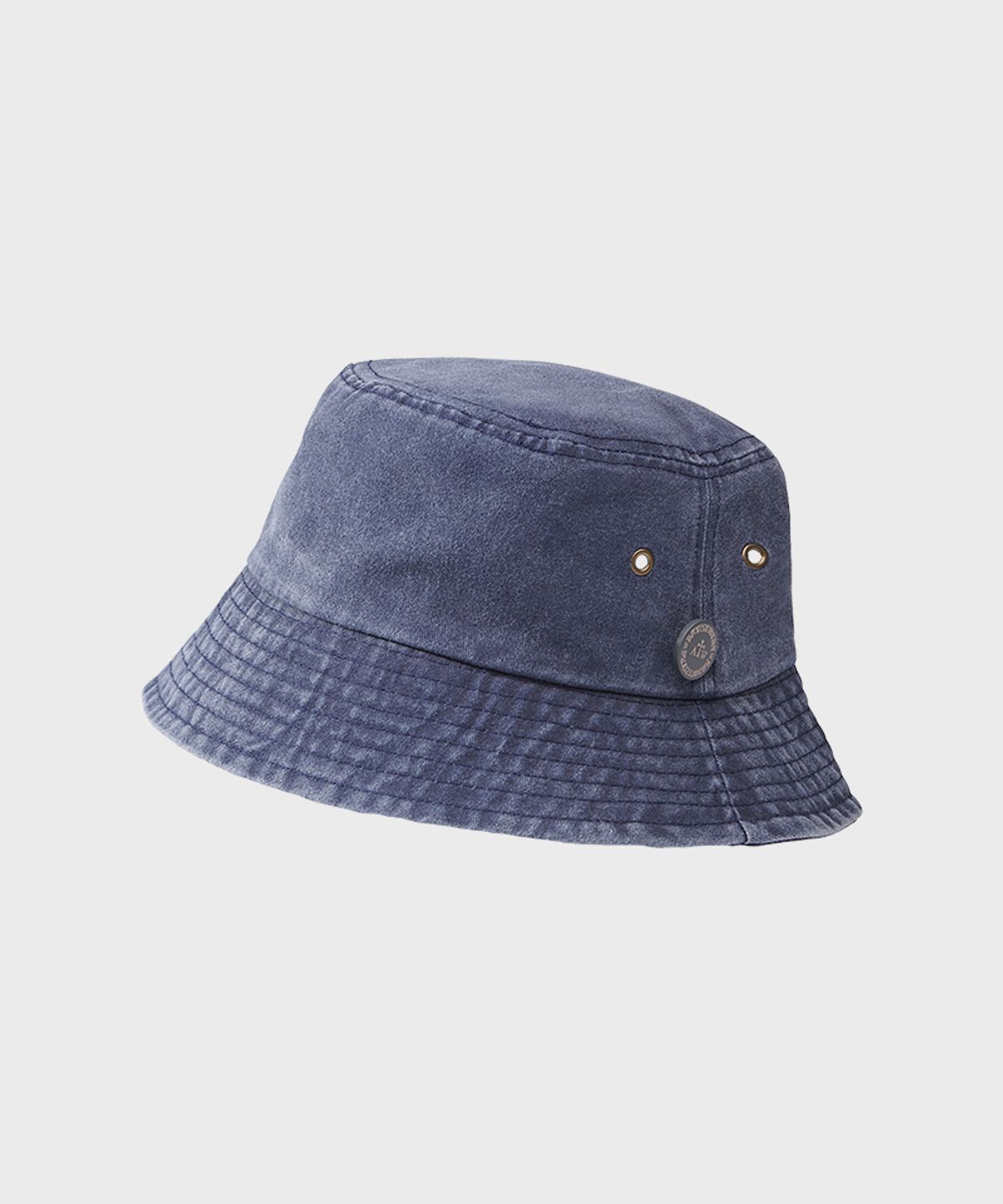 아티스트웨어(ARTISTWEAR) [ATW] 원버튼 피그먼트 버킷햇 - 그런지네이비