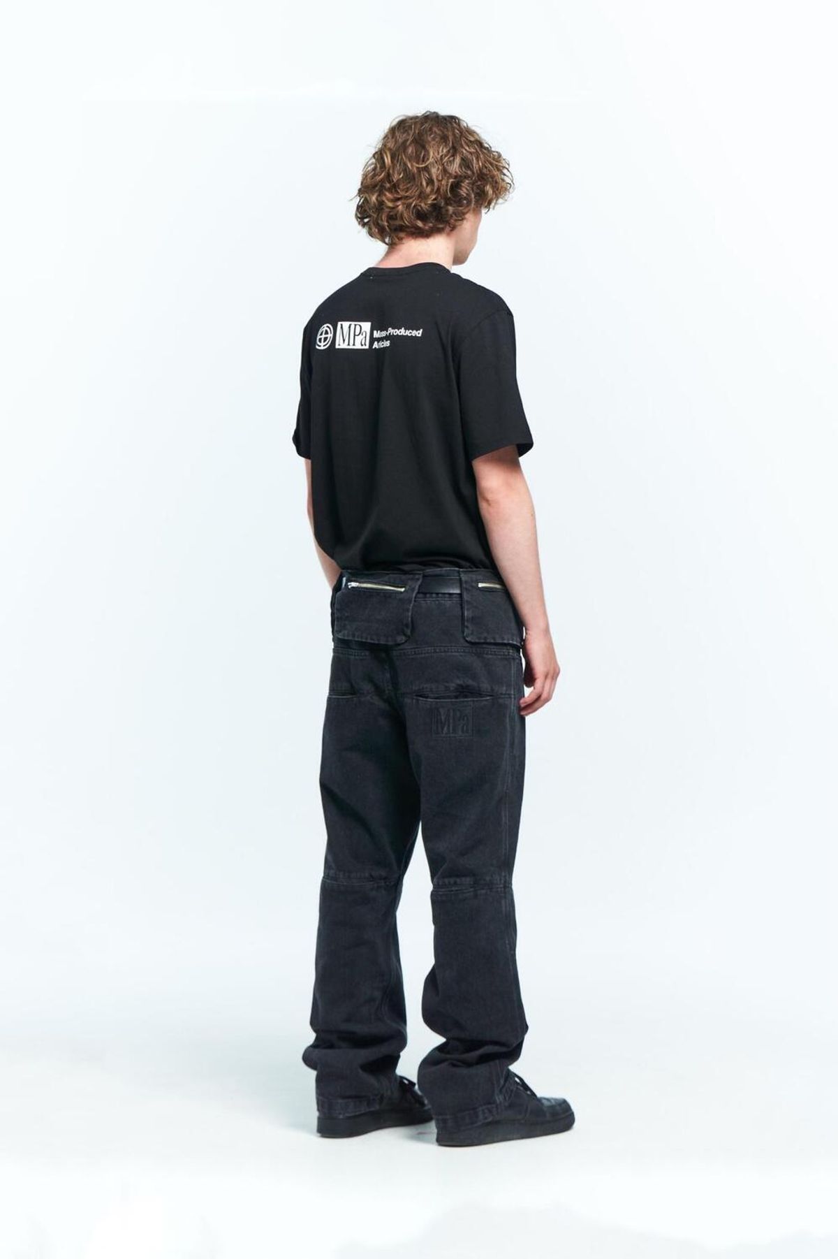 플라스틱프로덕트(PLASTICPRODUCT) MPa BAG PANTS (BLACK)