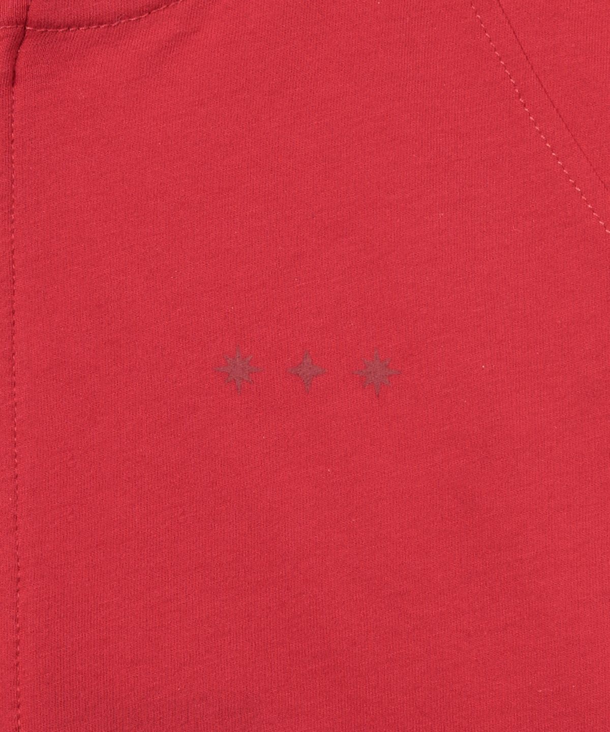 피지컬 디파트먼트(PHYSICAL DEPARTMENT) 우먼즈 슬림핏 크롭 후드 집업_레드