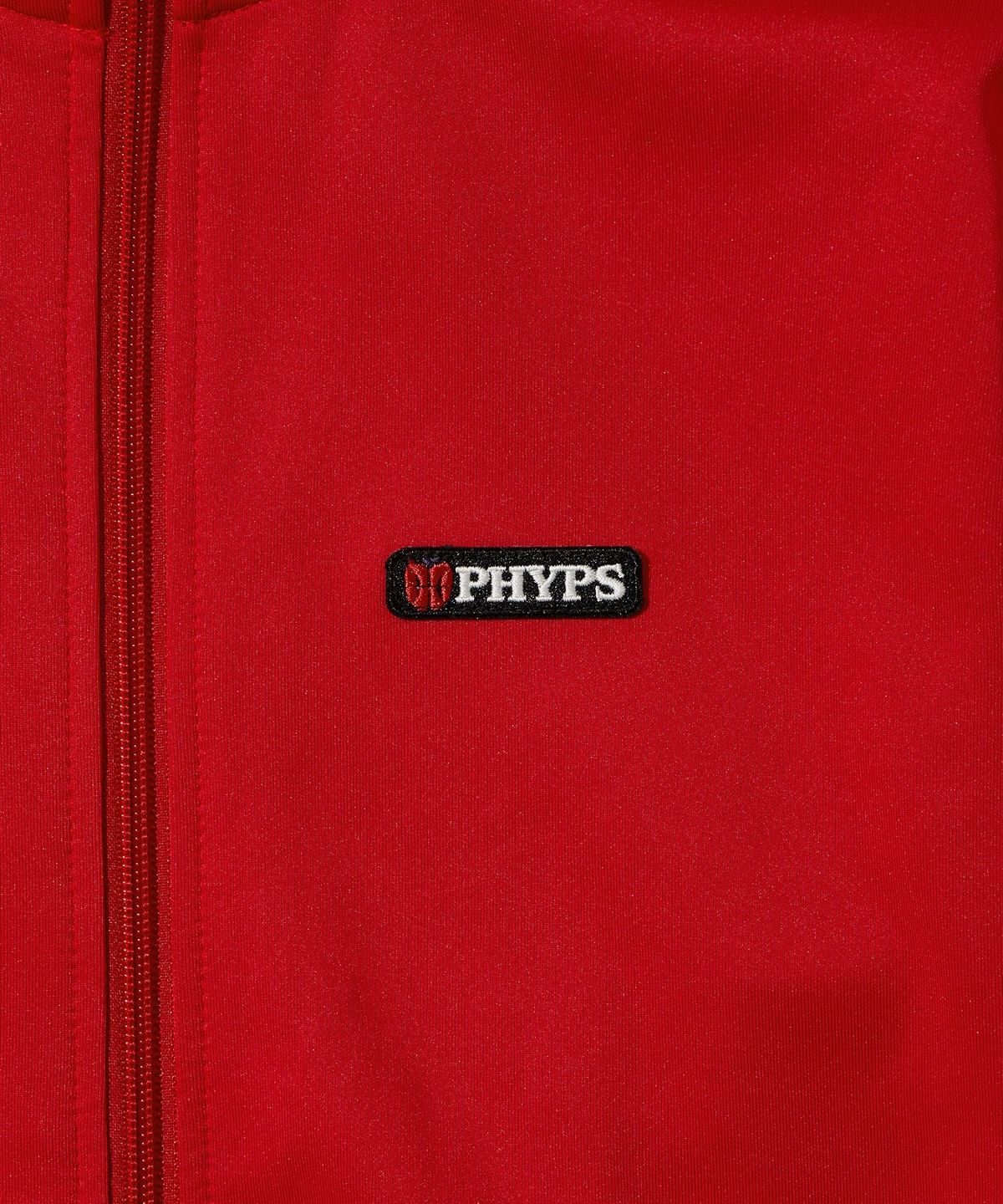 피지컬 디파트먼트(PHYSICAL DEPARTMENT) 우먼즈 라인 트랙 집업_레드