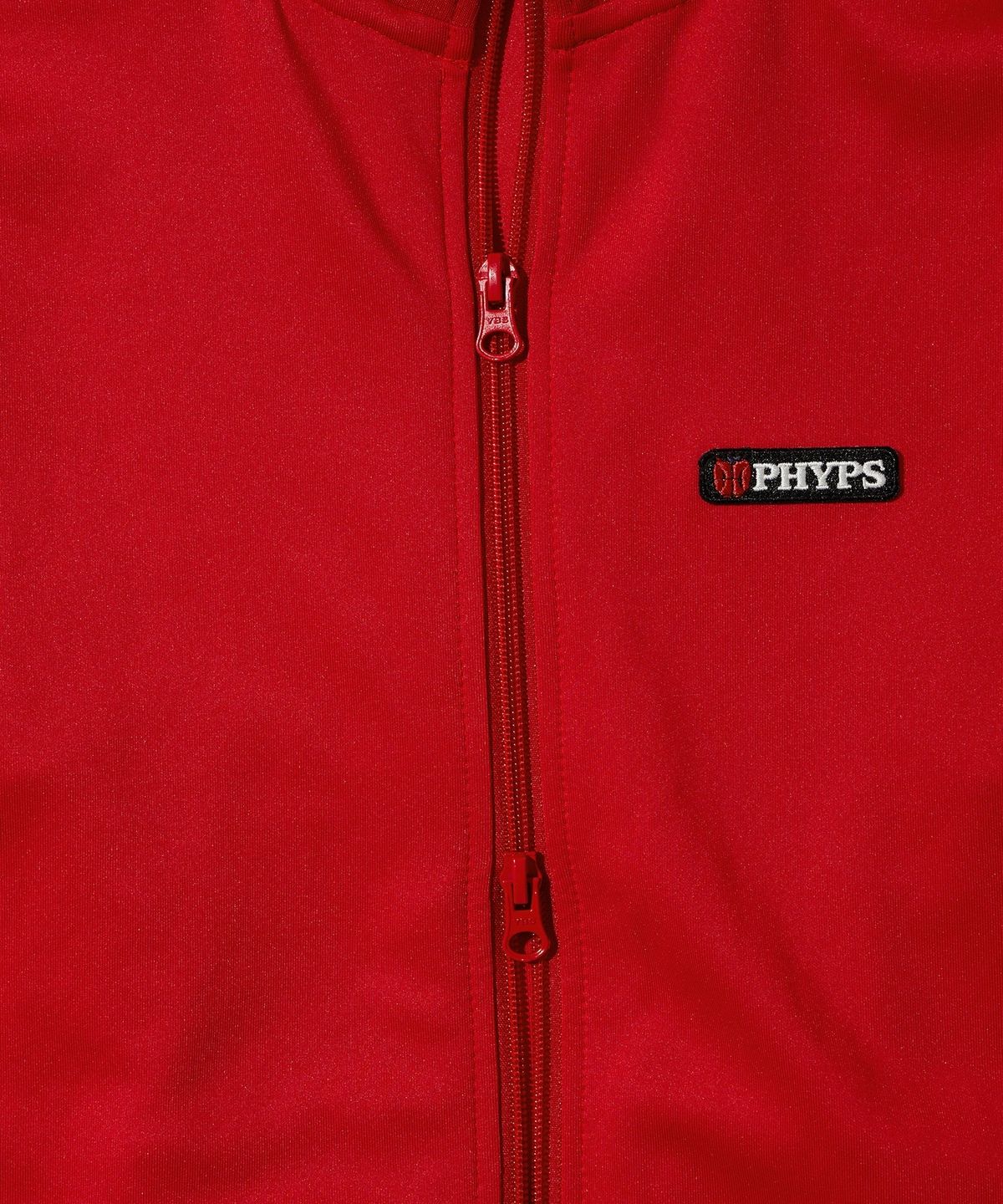 피지컬 디파트먼트(PHYSICAL DEPARTMENT) 우먼즈 라인 트랙 집업_레드