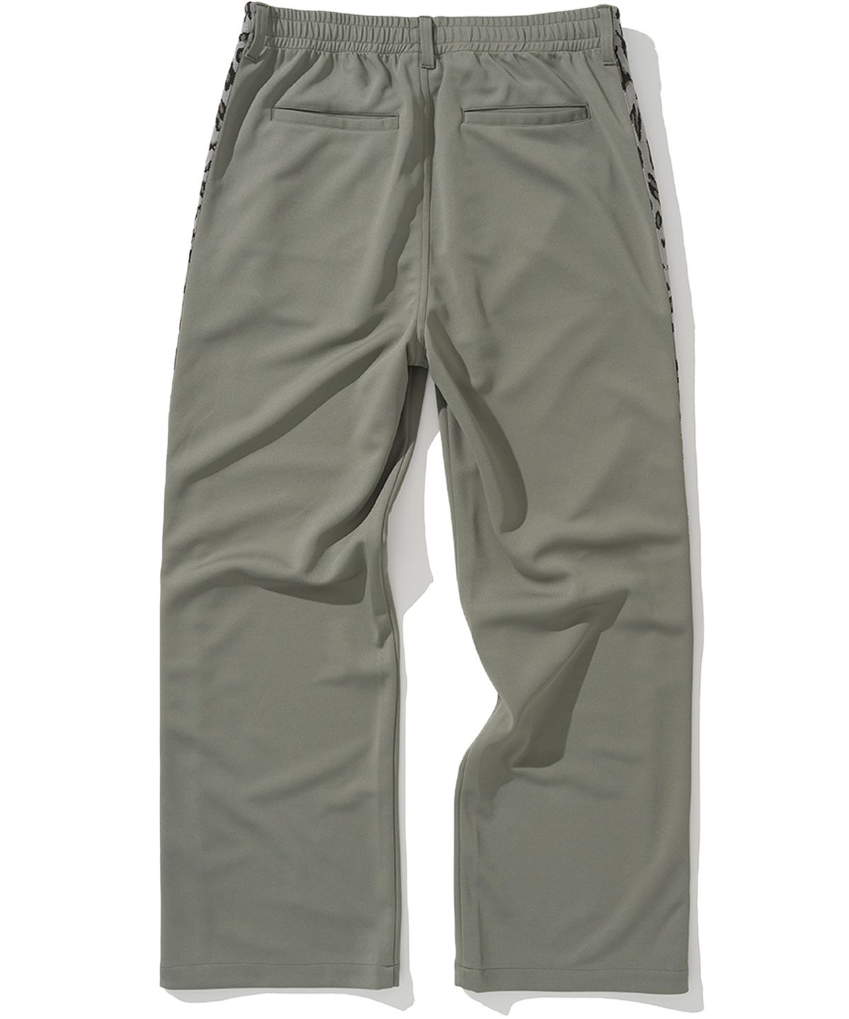 낫포너드(NOT4NERD) Leopard Side Line Track Pants - Khaki