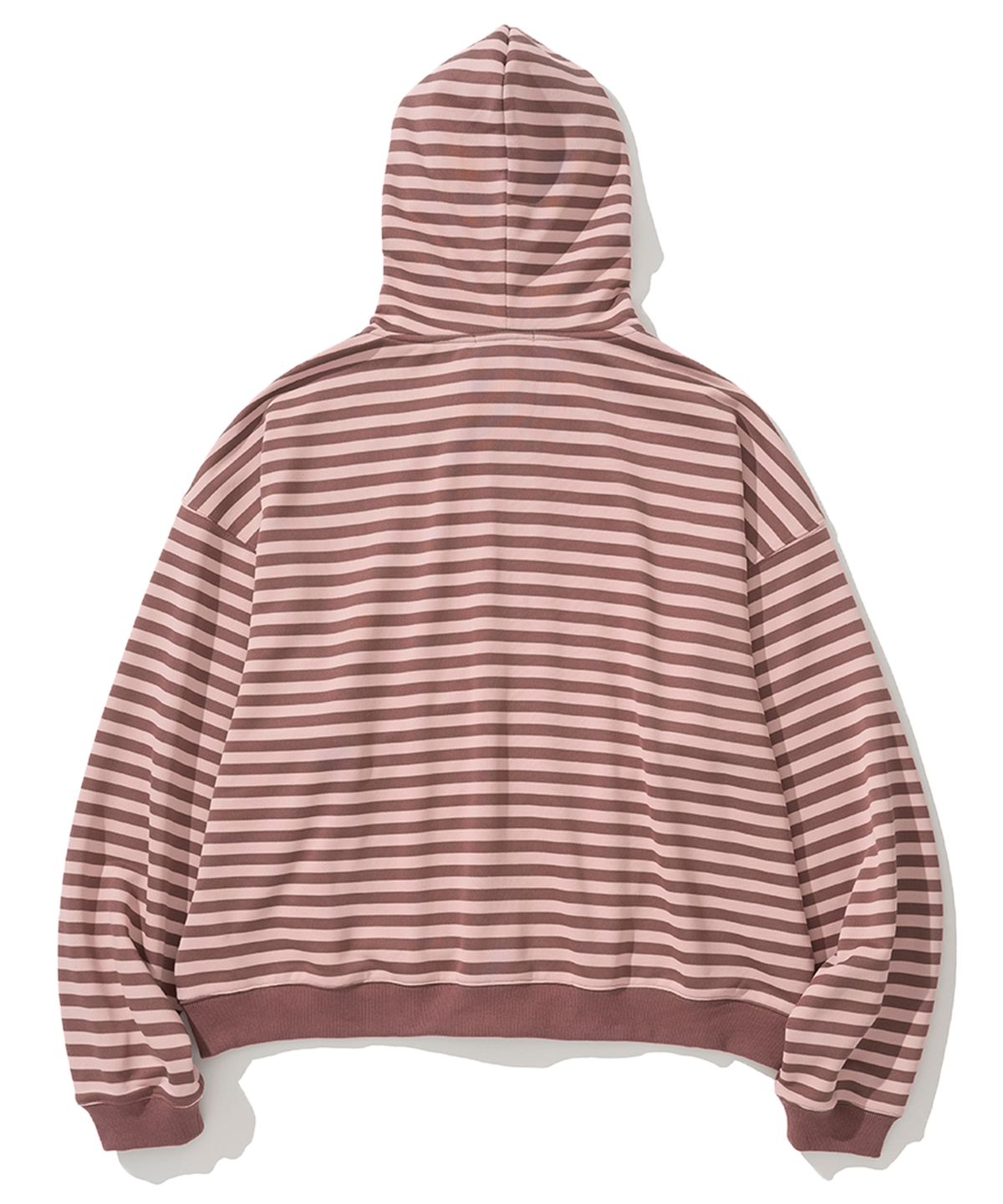 낫포너드(NOT4NERD) 4 Cross Symbol Stripe Hood Zip Up - Pink