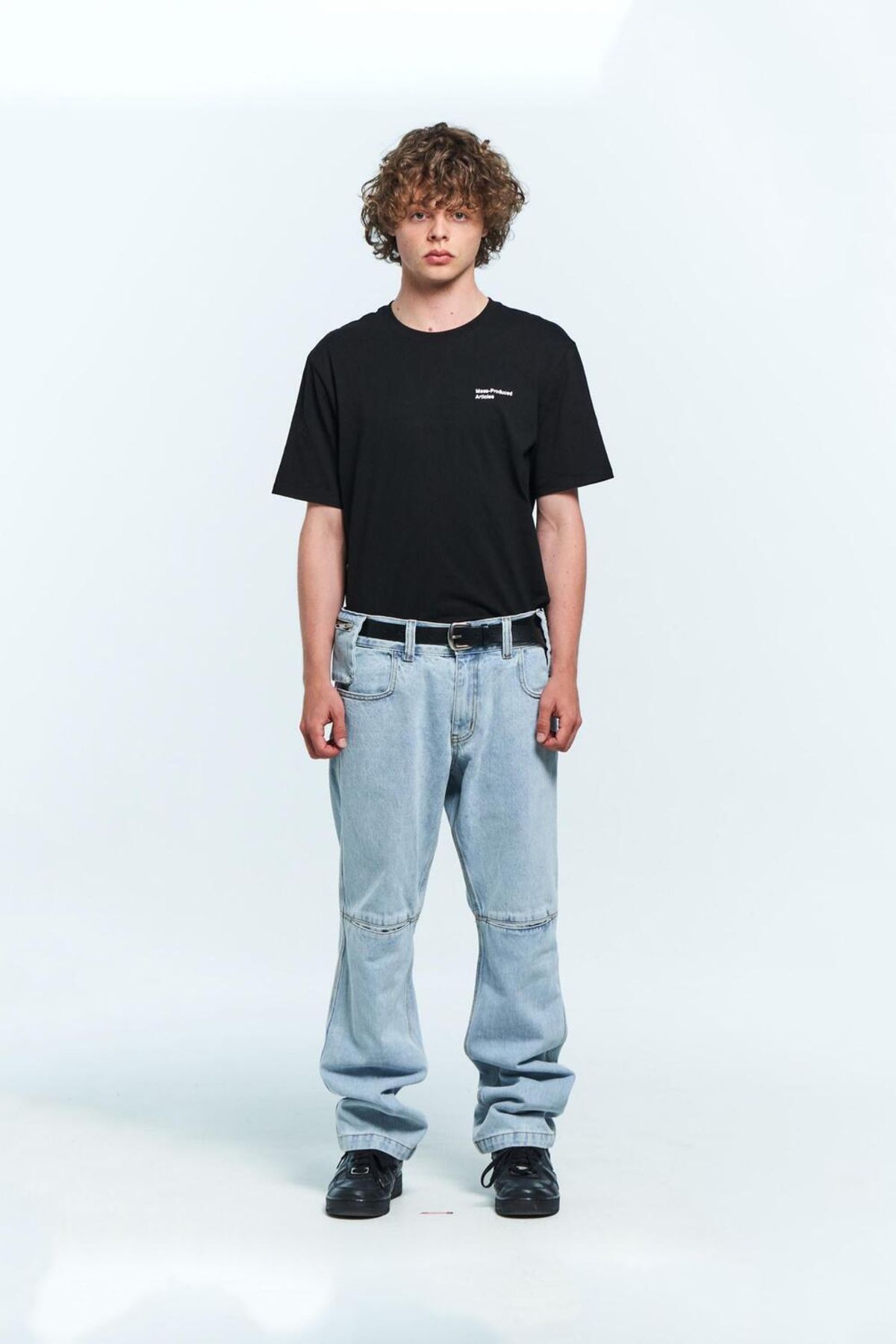 플라스틱프로덕트(PLASTICPRODUCT) MPa BAG PANTS (STEEL BLUE)