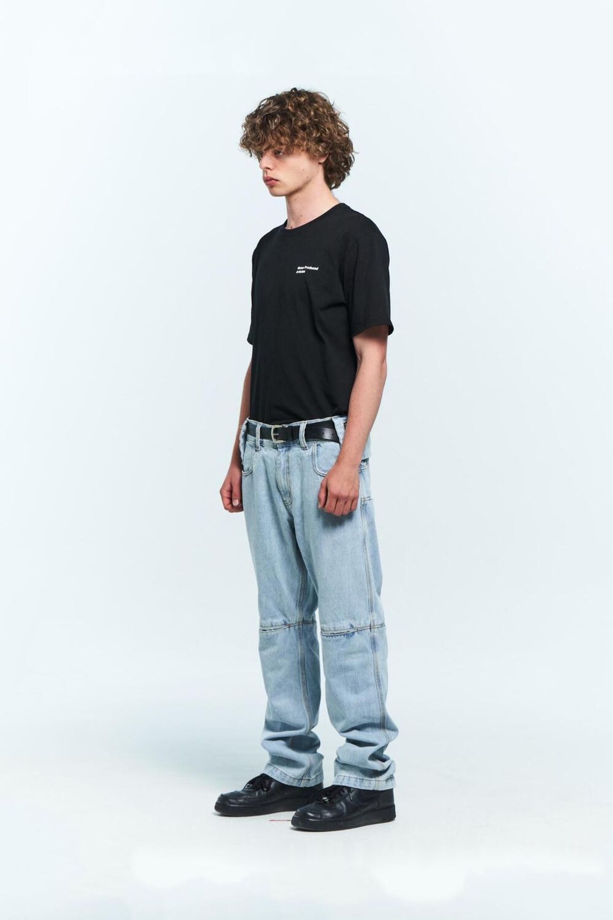 플라스틱프로덕트(PLASTICPRODUCT) MPa BAG PANTS (STEEL BLUE)