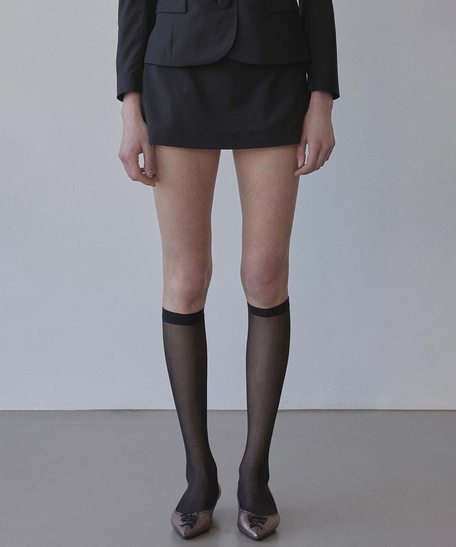 MUSINSA | SCULPTOR Good Girl Micro Skirt Black